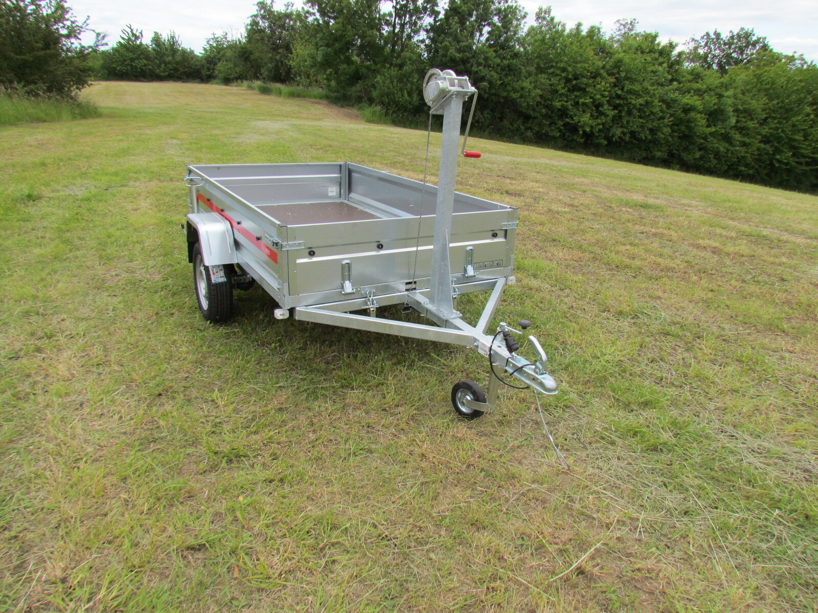 DUMPER 2314 (236 x 135 cm) - sklápěcí přívěsný vozík